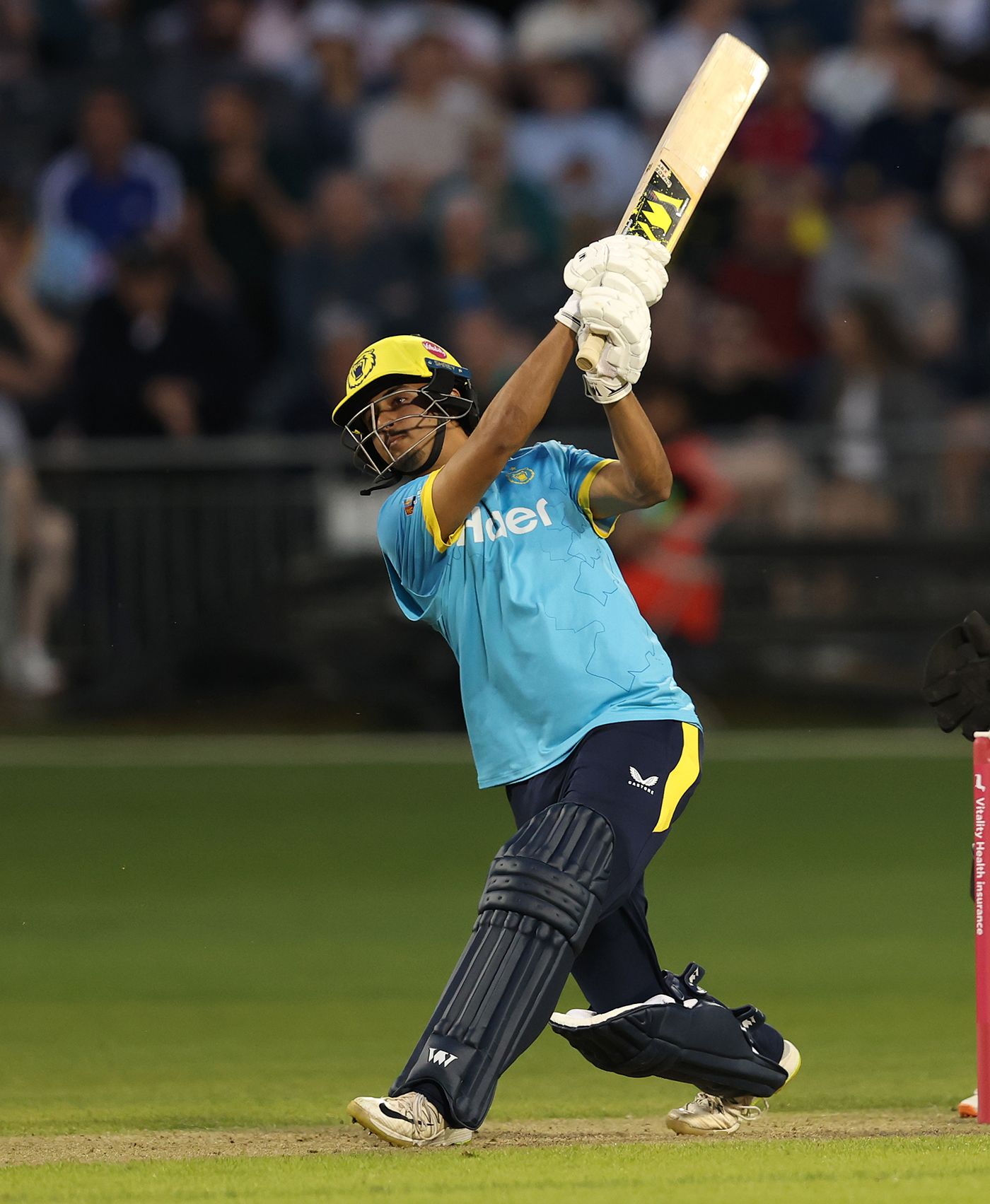Vaansh Jani hits over the top