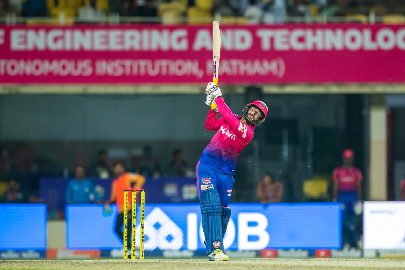 Tushar Raheja muscles one over the leg side