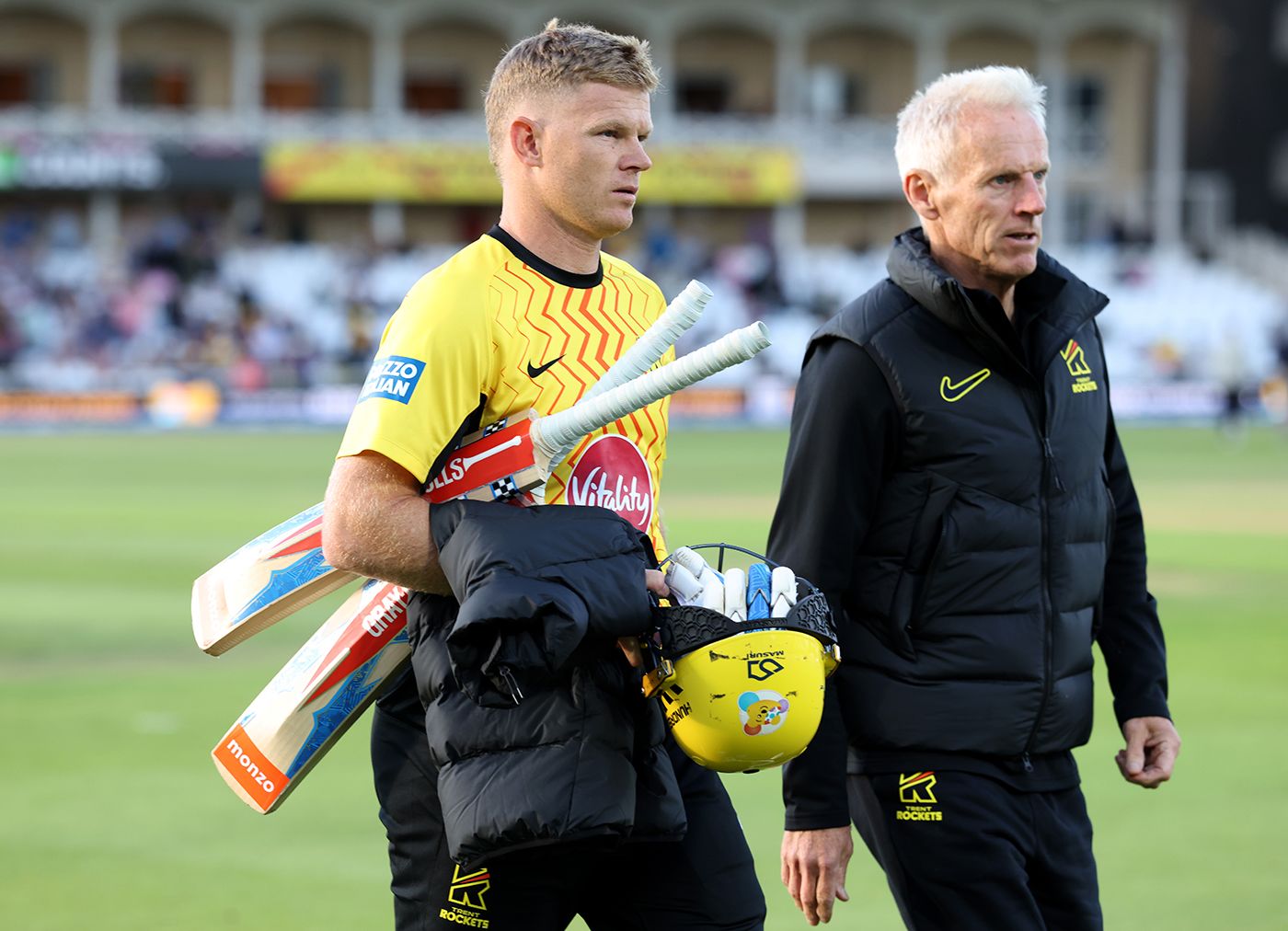Sam Billings and Peter Moores in conversation