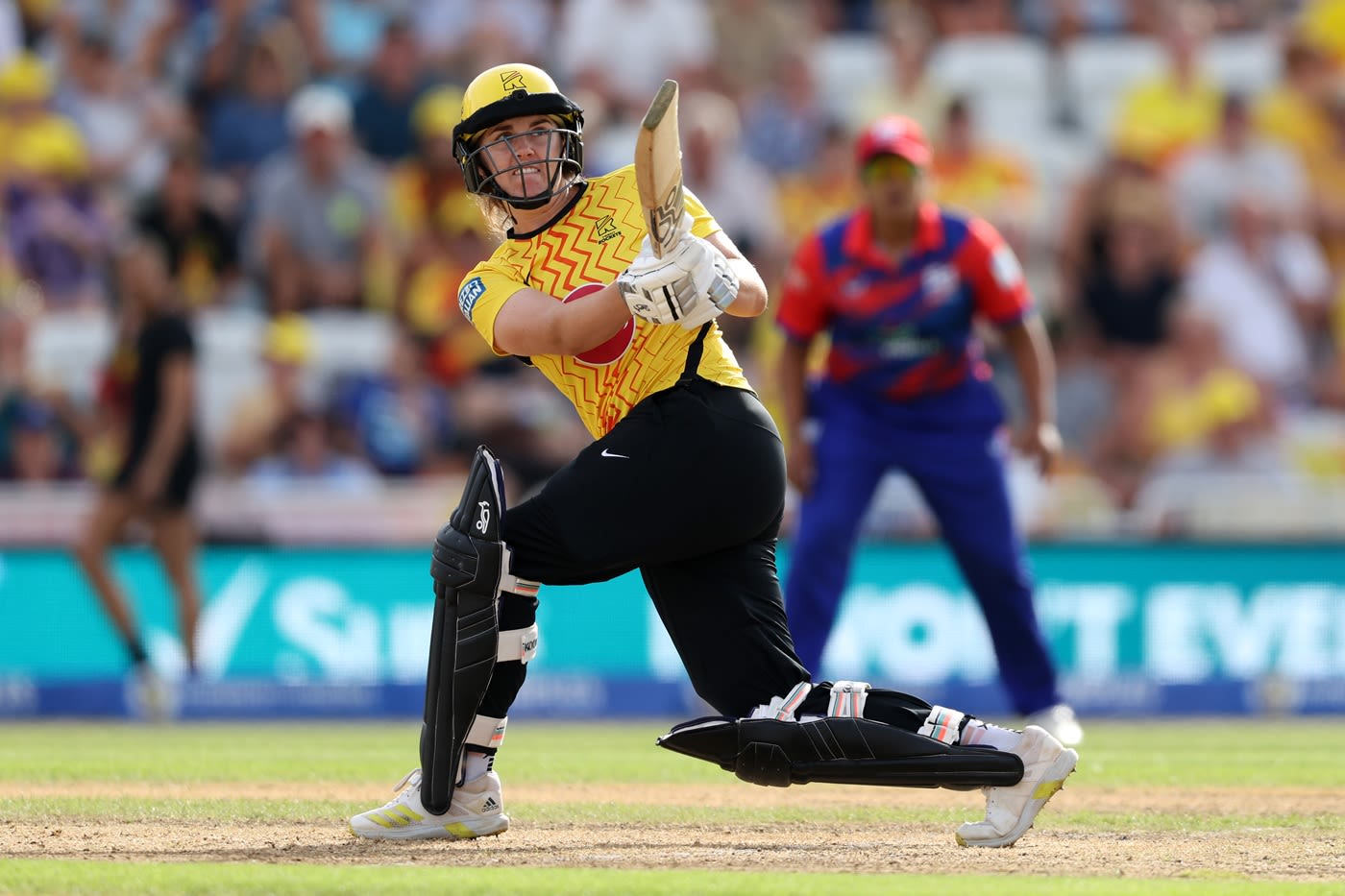 Nat Sciver-Brunt, batting at No. 7, changed the complexion of the chase