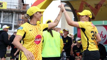 Sciver-Brunt downplays calf concern after sealing Rockets' final spot