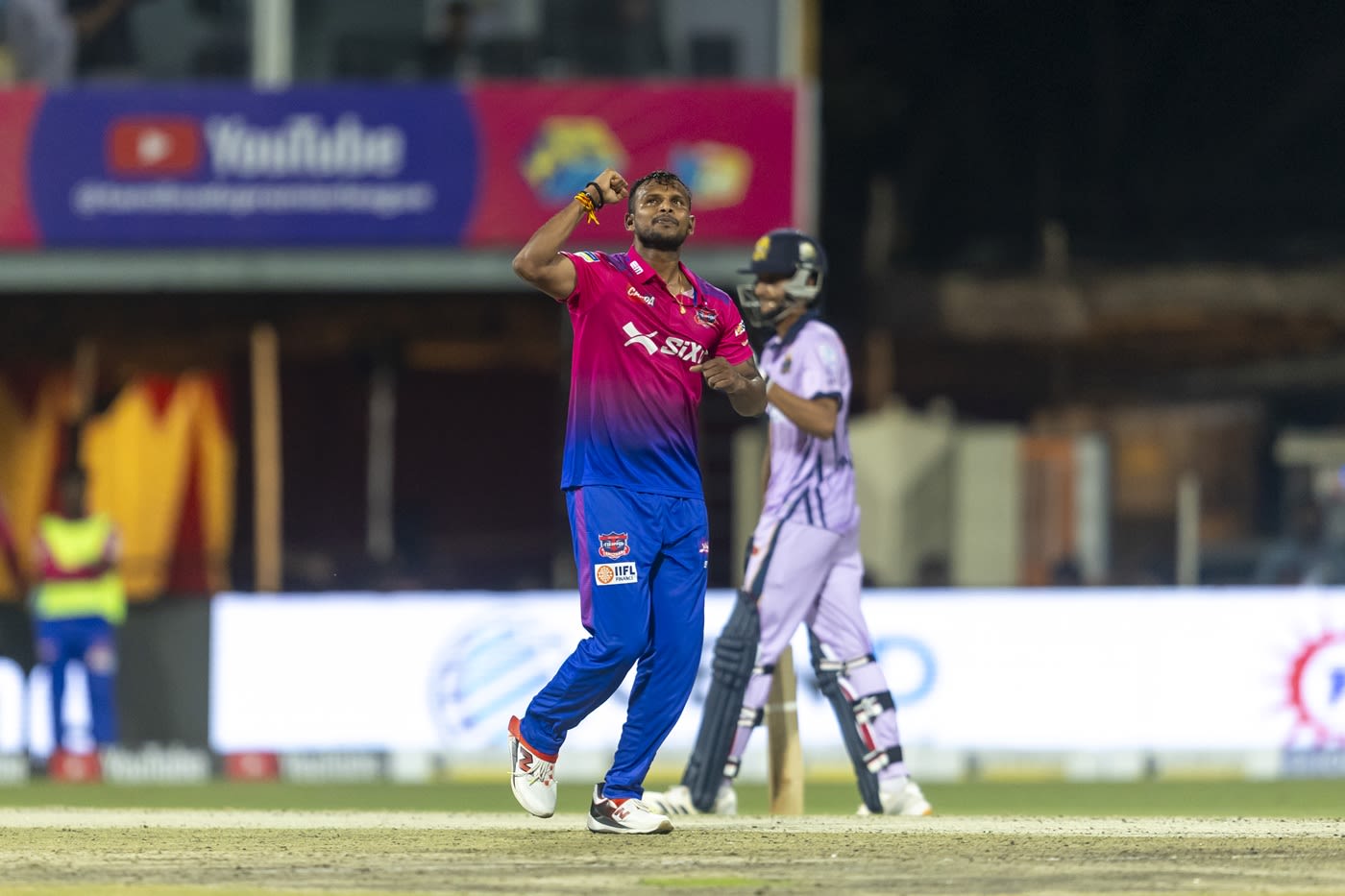 T Natarajan was among the wickets for Tiruppur Tamizhans