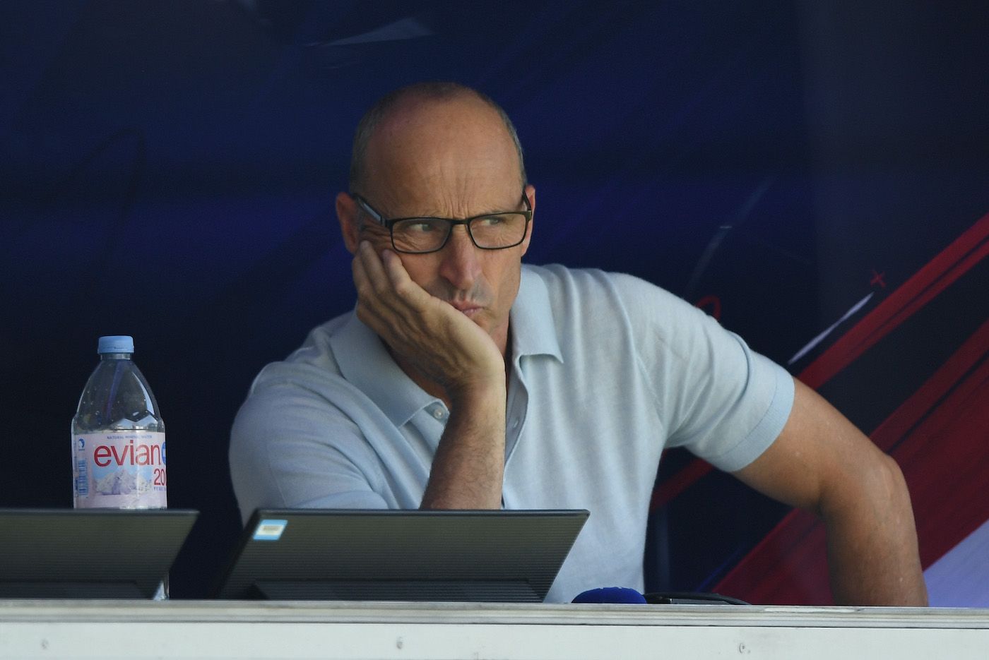 Nasser Hussain isn't an investigator but could pass as one with this look