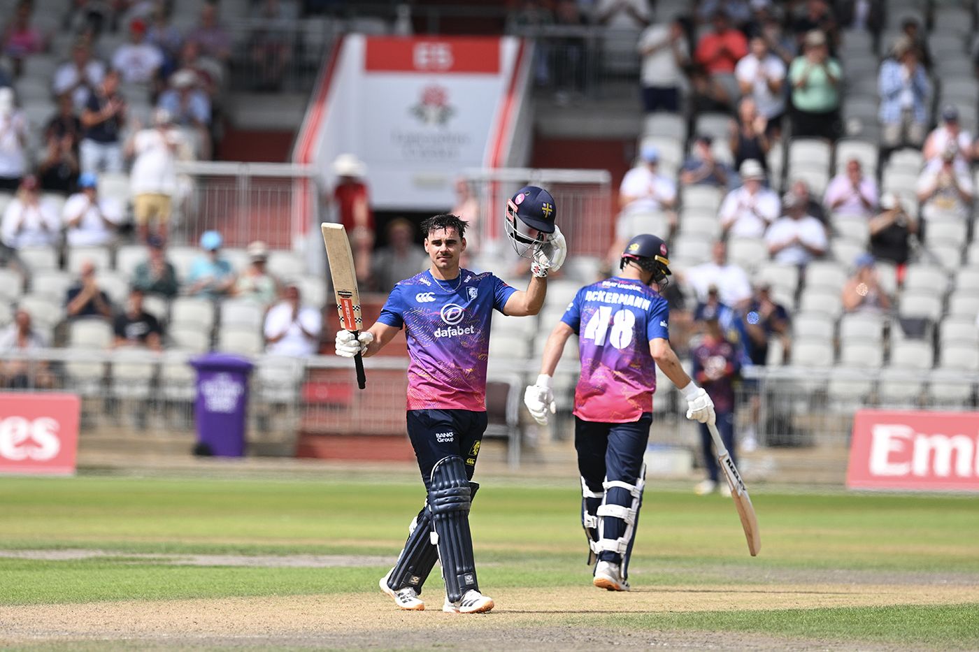 David Bedingham celebrates his century