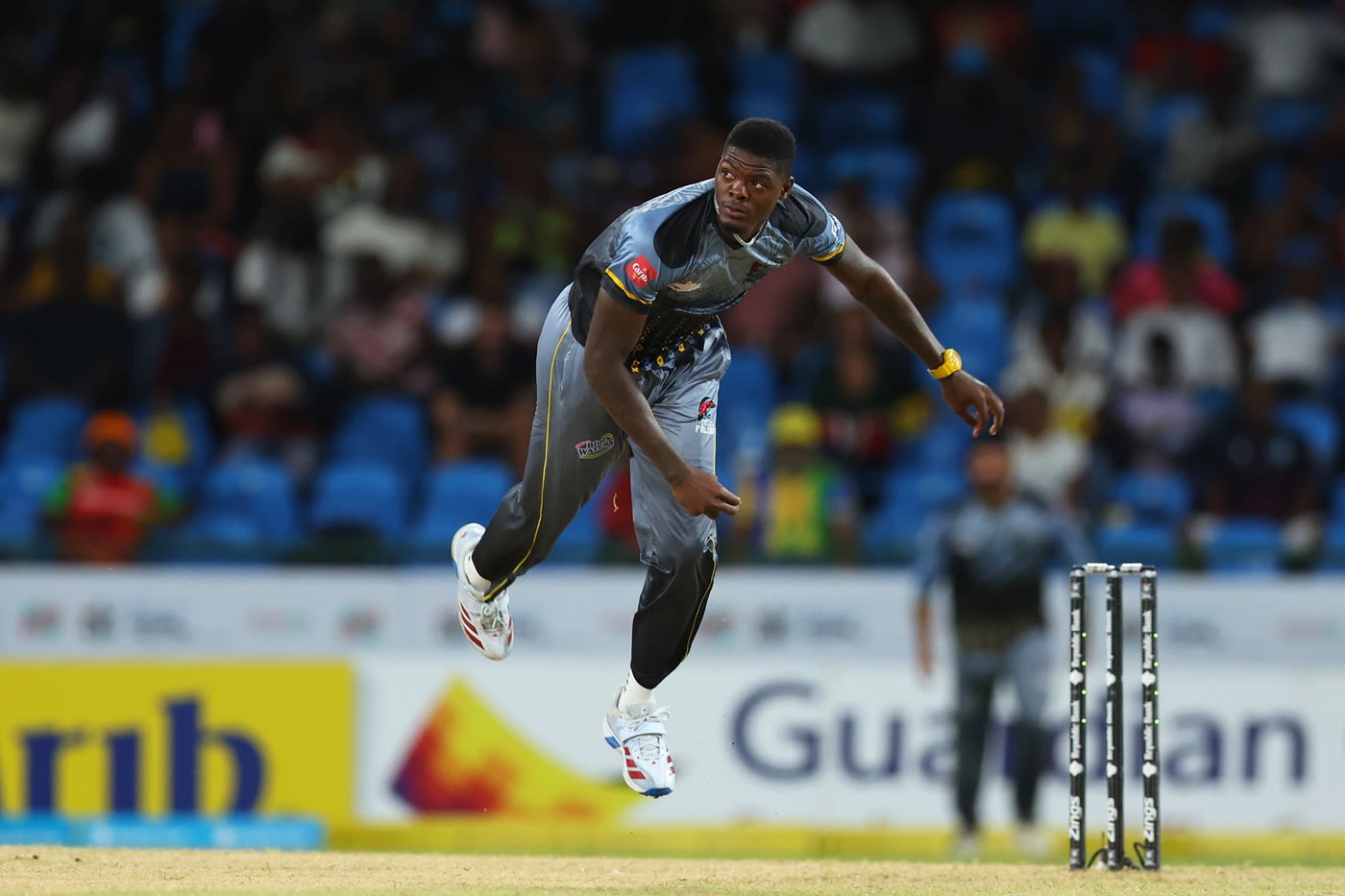 Alzarri Joseph in action