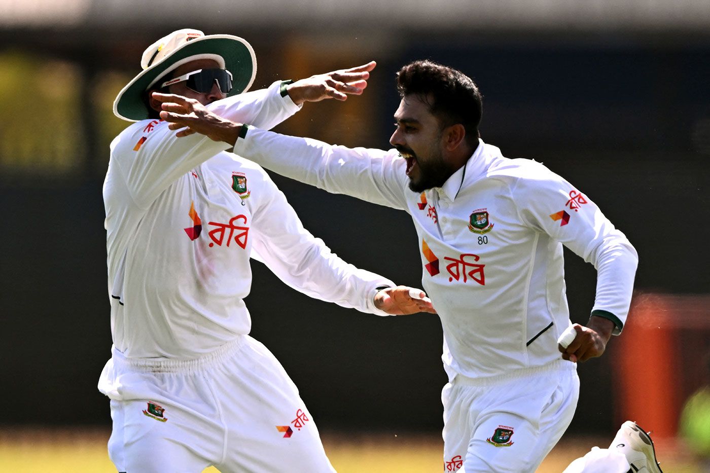 Mehidy Hasan Miraz sets off on another celebration run