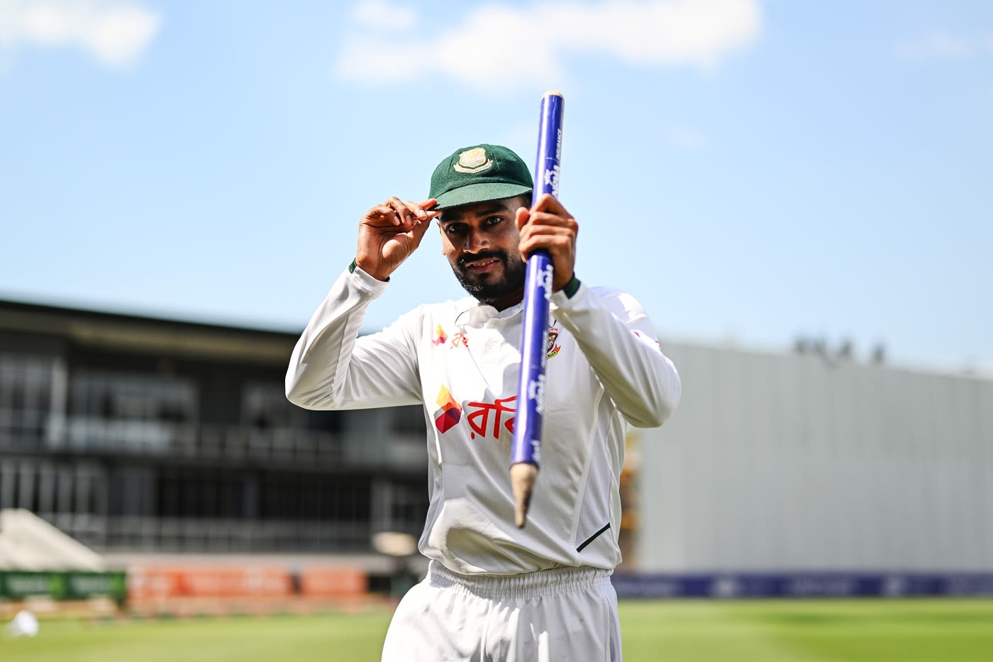 Mehidy Hasan Miraz takes a stump back as memento