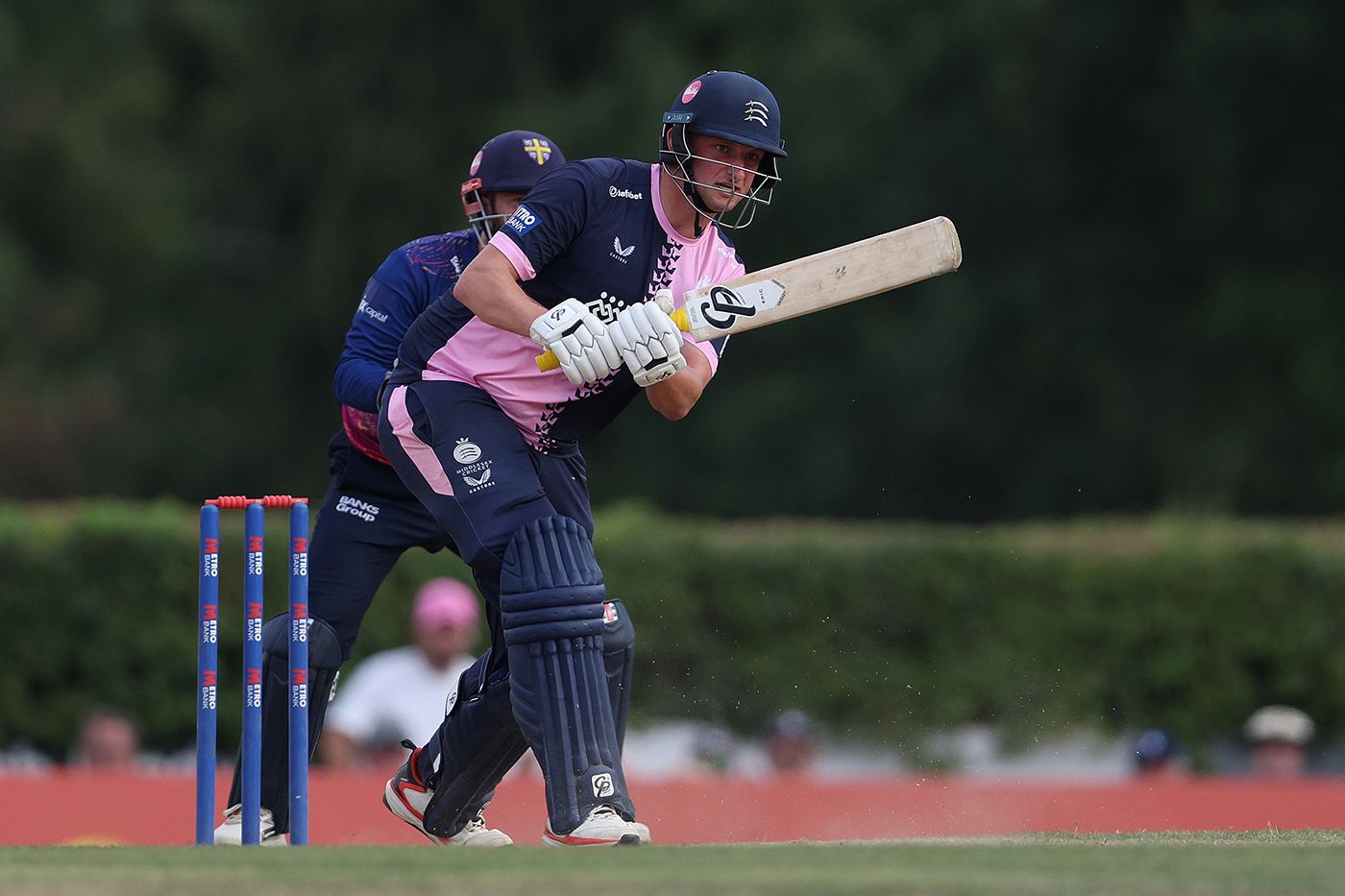 Luke Hollman made a half-century