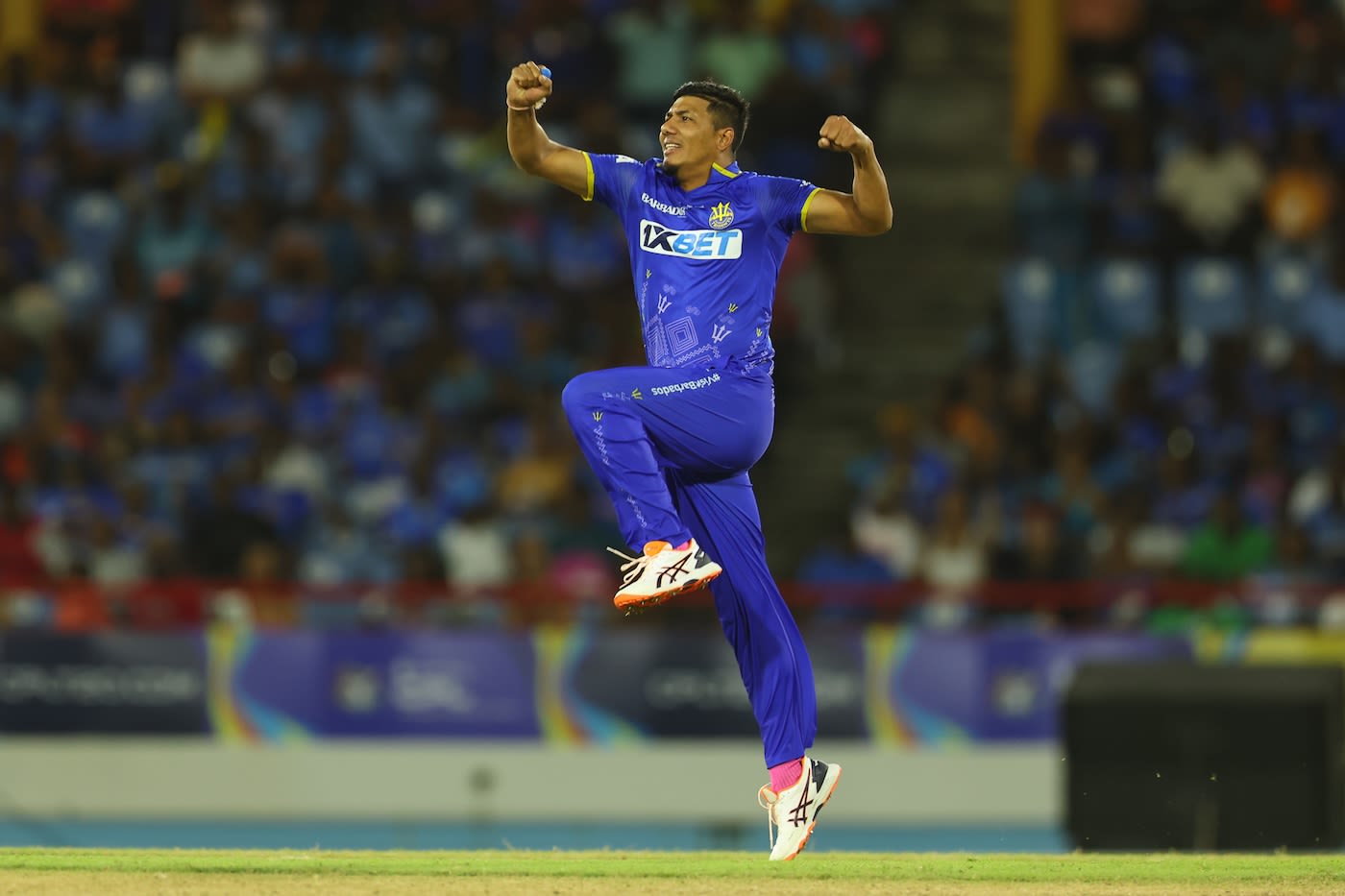 Gudakesh Motie wrecked the St Lucia Kings chase with his 3 for 22