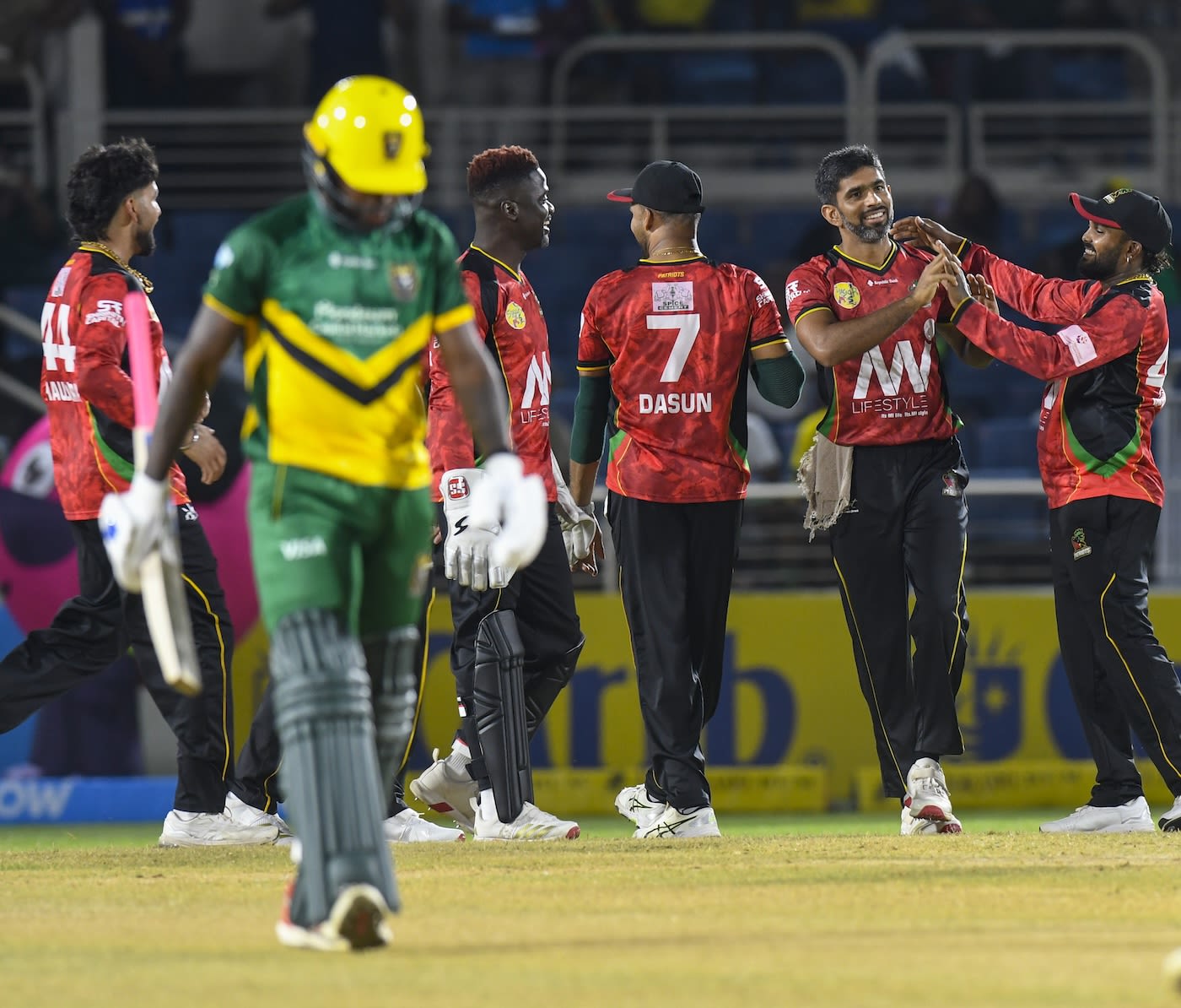 Saurabh Netravalkar struck twice in the first over