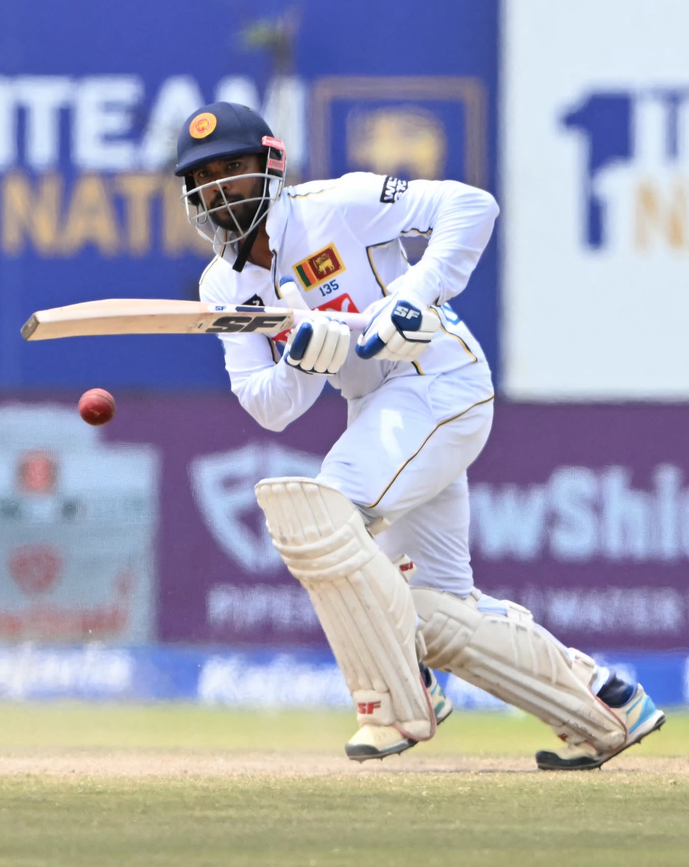 Dhananjaya de Silva was steady on the final morning