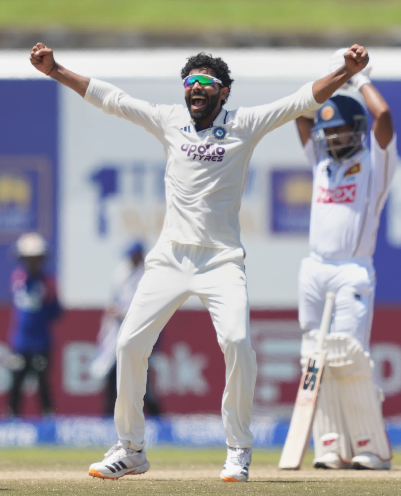 Ravindra Jadeja roars in celebration
