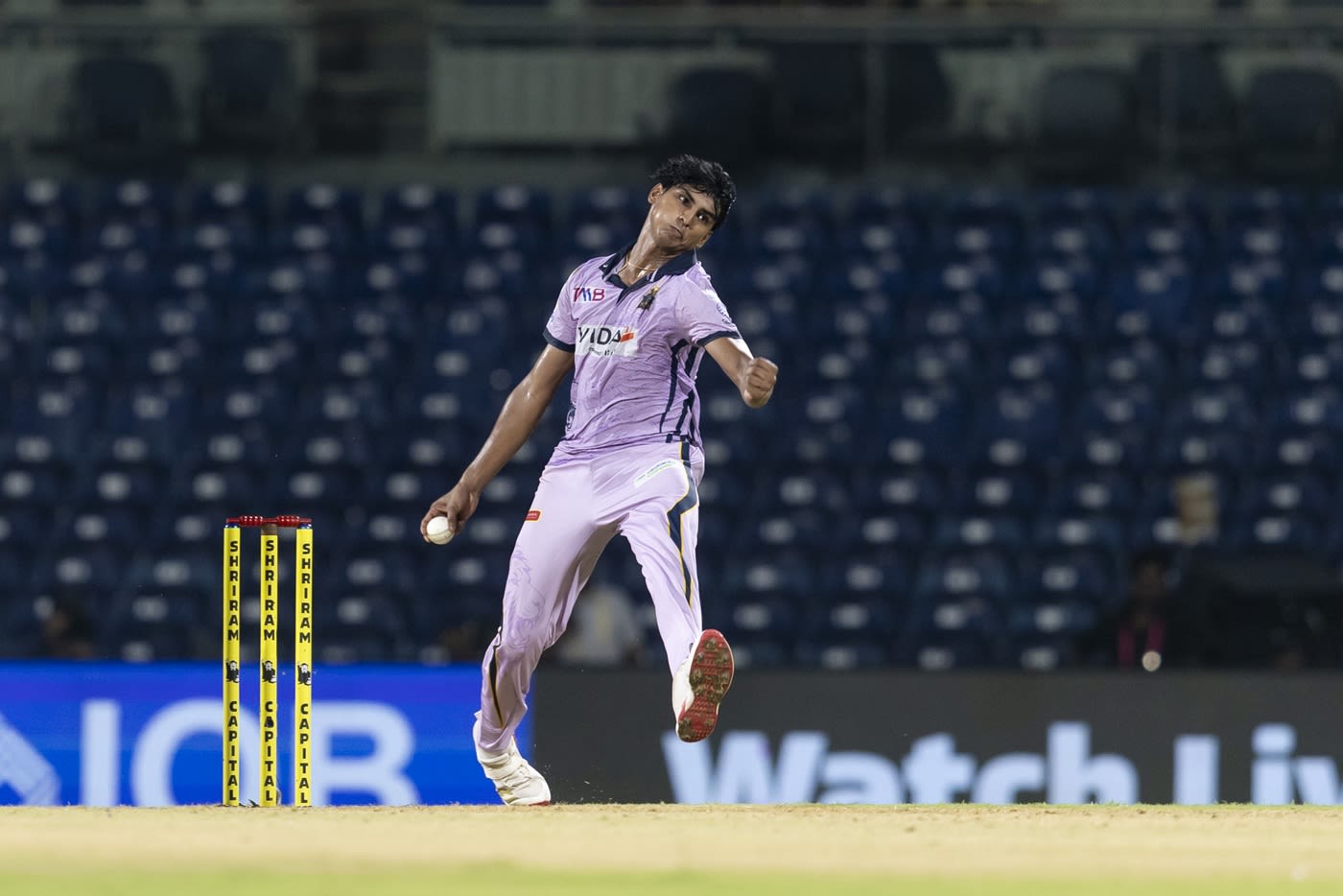 RS Ambrish bowled a sharp spell to kick off the Chepauk leg of the TNPL