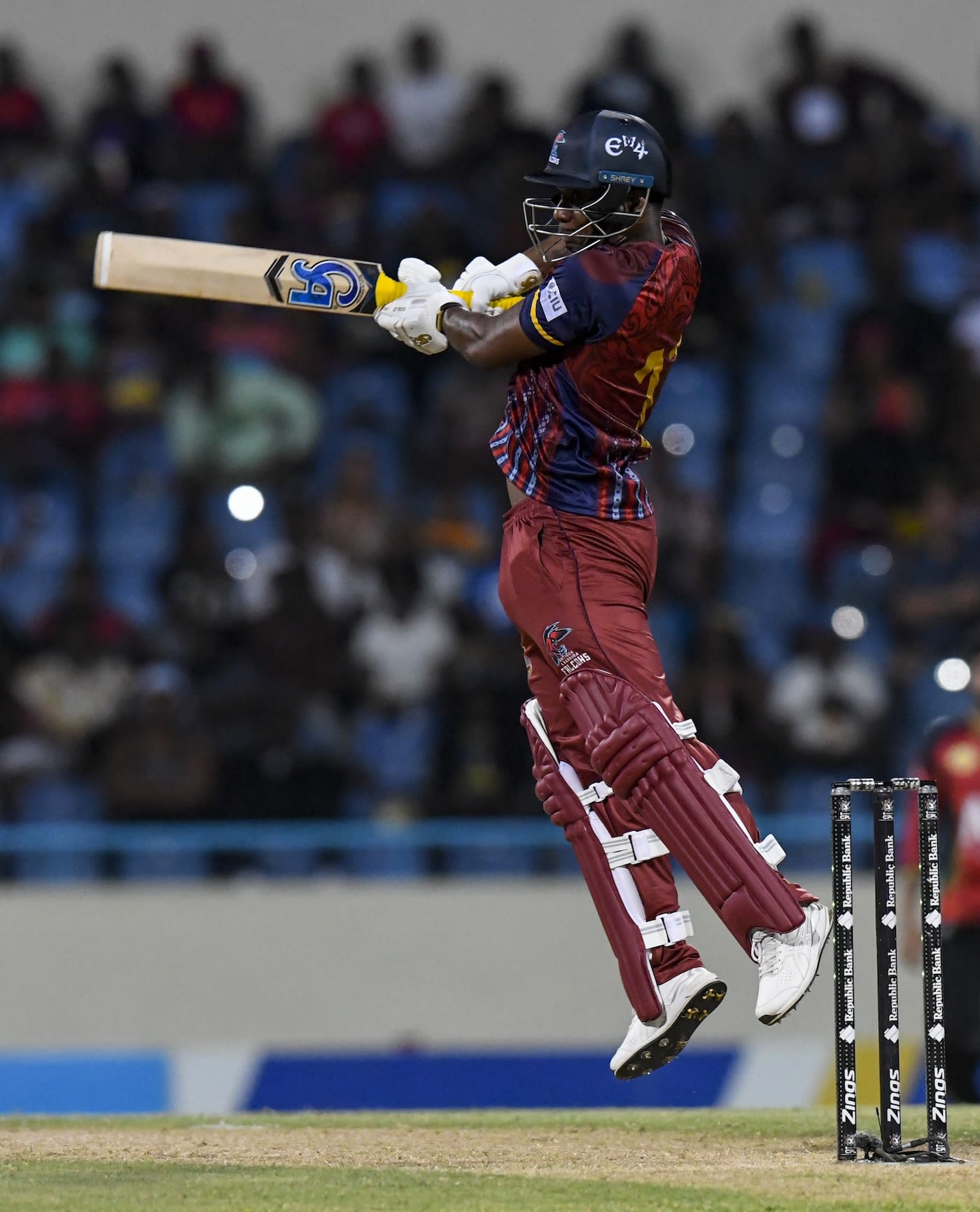 Evin Lewis gave the chase a solid start