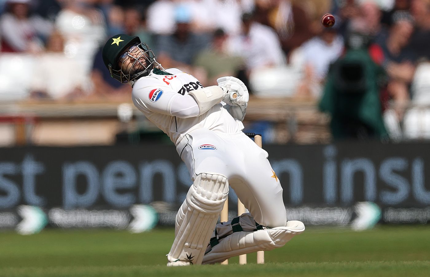 Imam-ul-Haq couldn't get out of the way of a Jofra Archer short ball