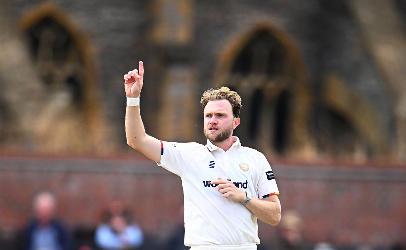 Sam Cook claimed a four-wicket haul