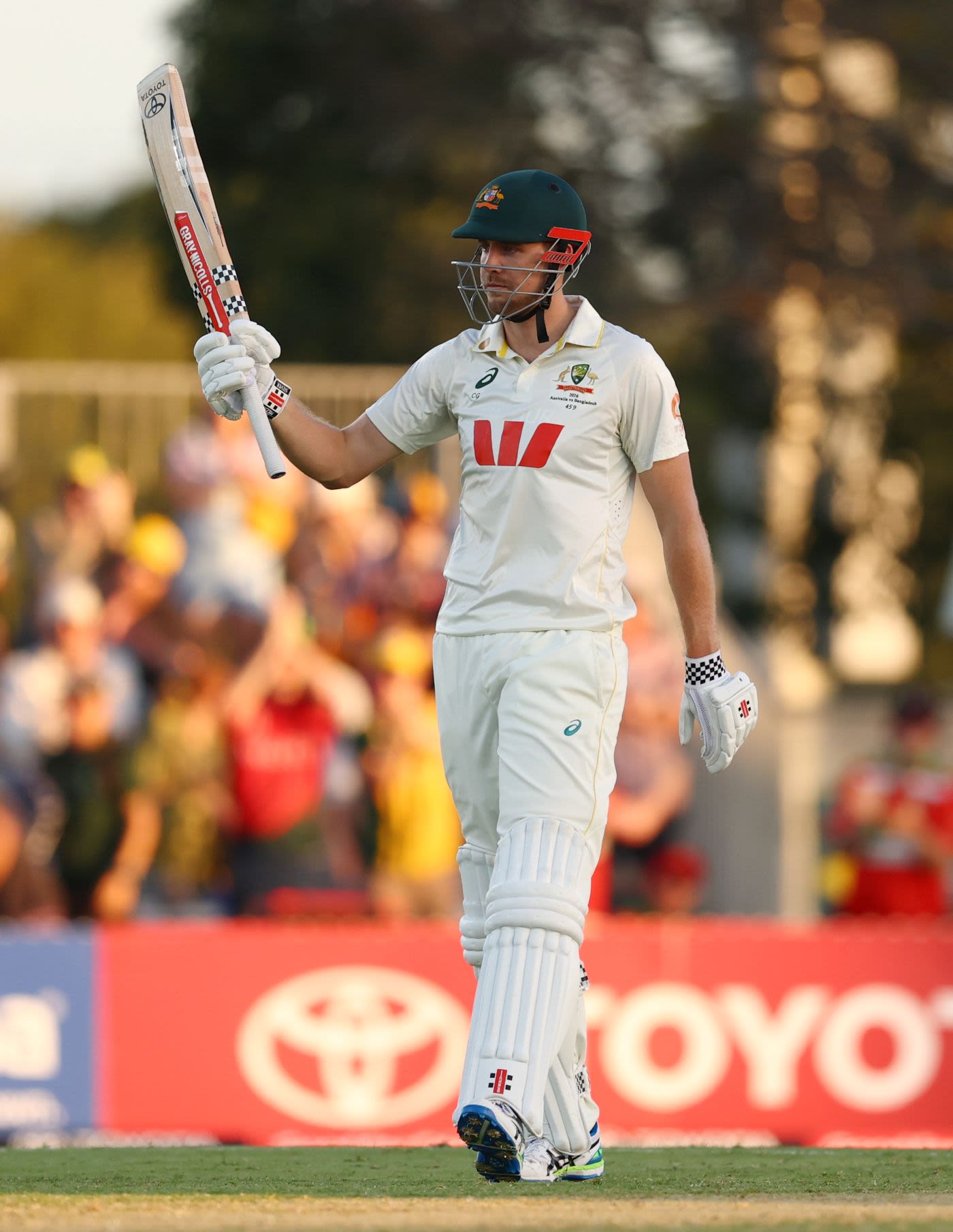Cameron Green acknowledges his half-century