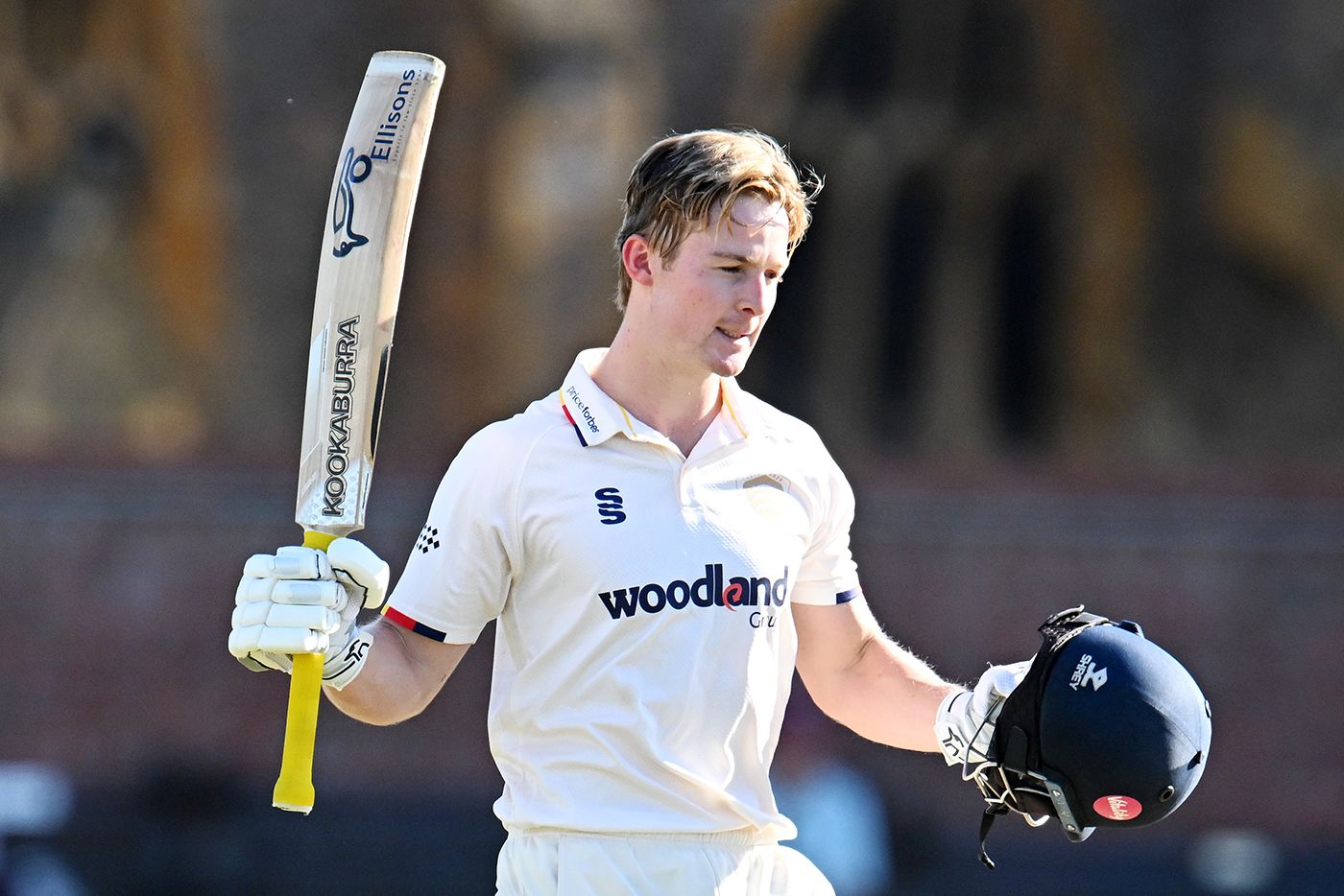 Charlie Allison notched a century