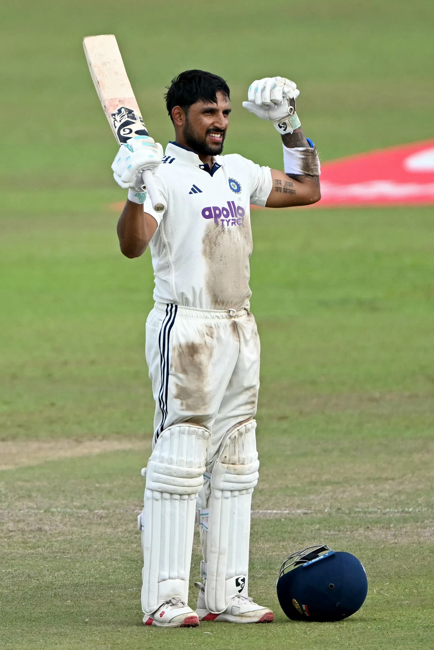 Dhruv Jurel reached his second Test hundred