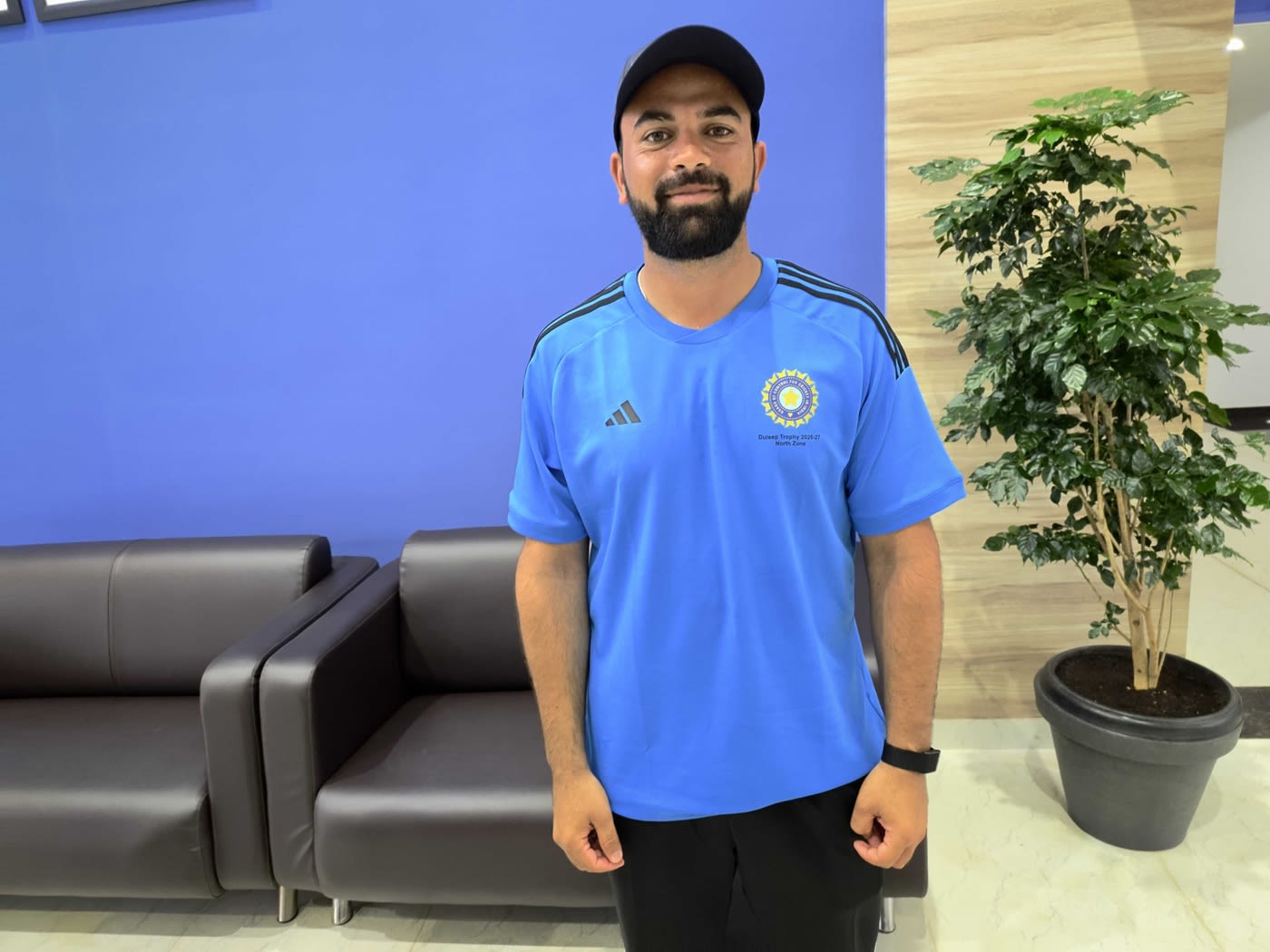 Abid Mushtaq bagged 5 for 39 in the first innings