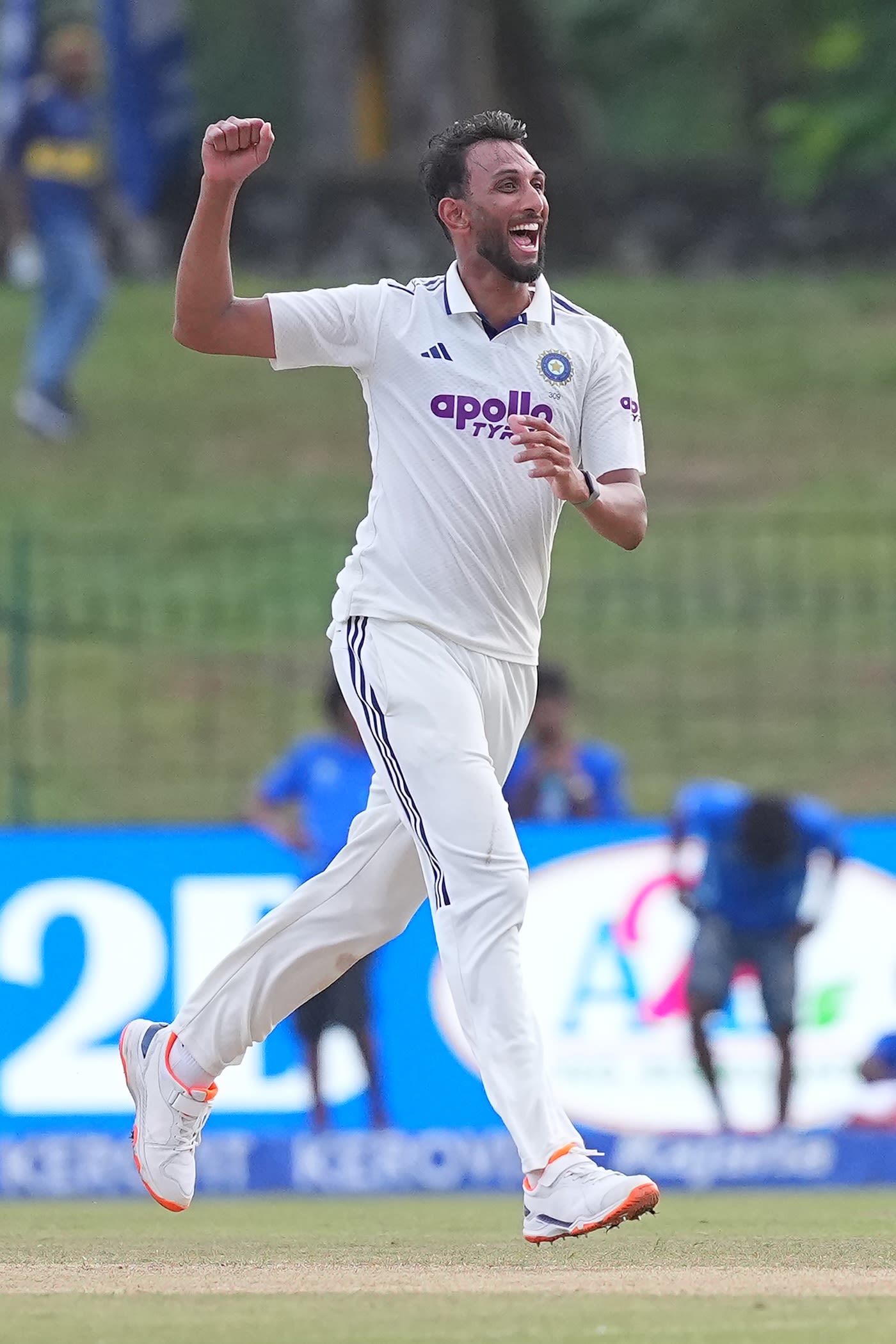Prasidh Krishna's short balls brought him success in the first session