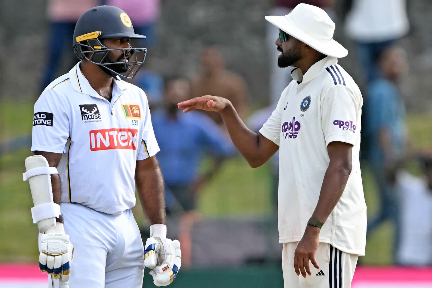 Lahiru Kumara is not impressed with Mohammed Siraj's batting advice