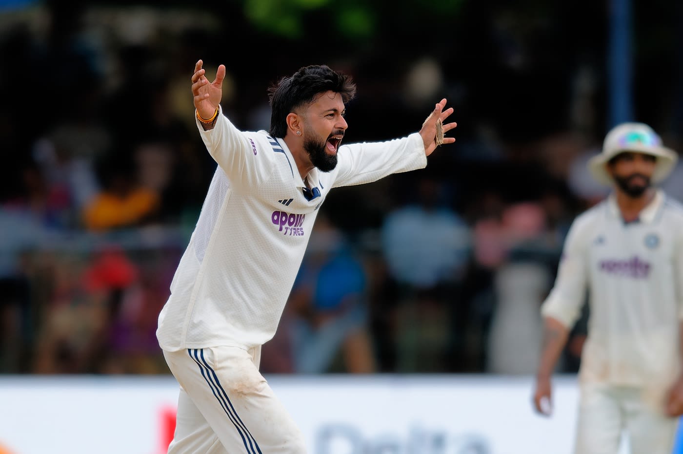 Saransh Jain went wicketless on day three