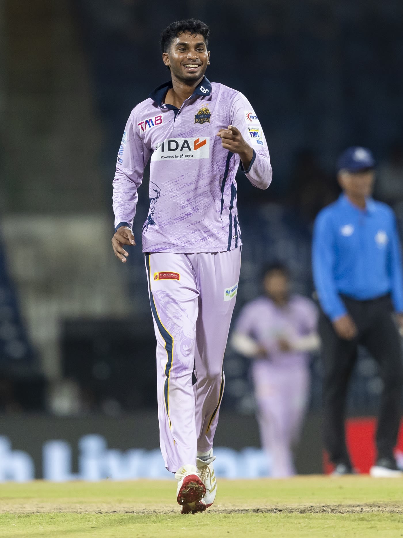 M Siddharth was among the wickets for Kovai Kings