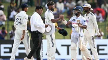 Dinusha dulls India's waves as he scripts his epic rearguard