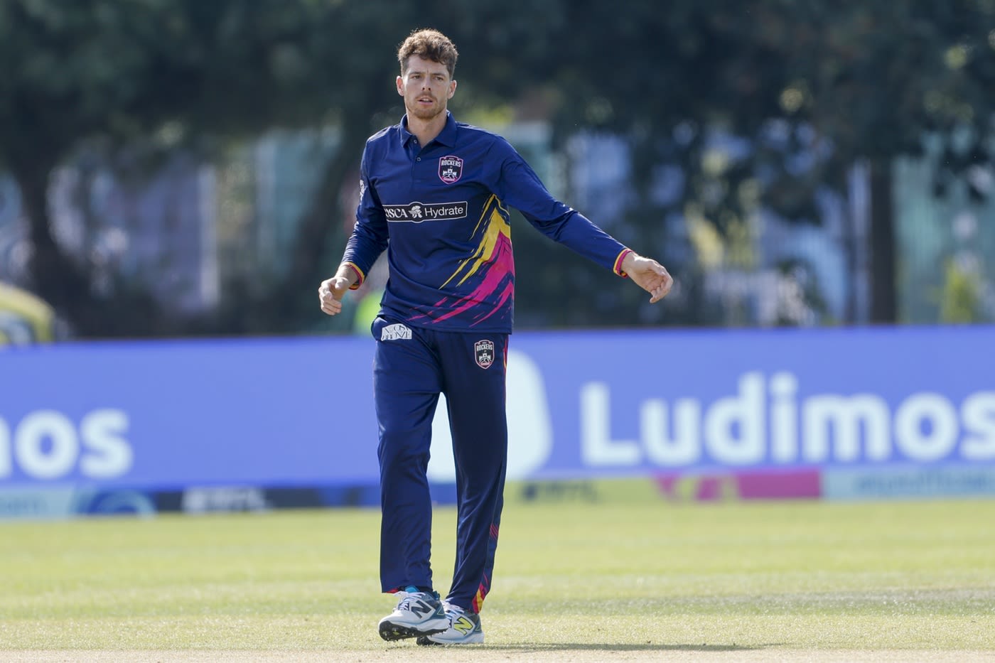 Mitchell Santner in action for Edinburgh Castle Rockers
