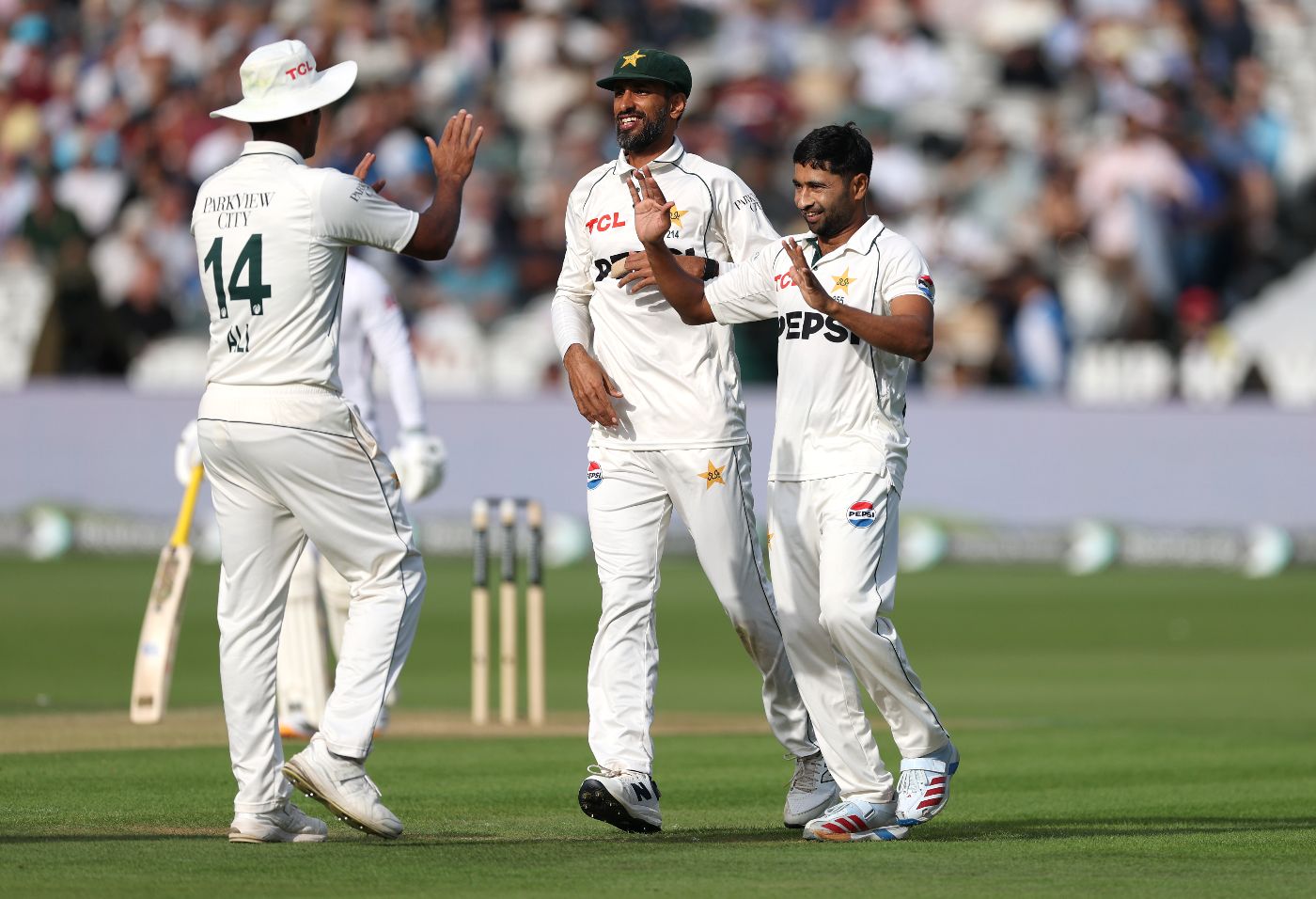 Khurram Shahzad struck twice with the new ball