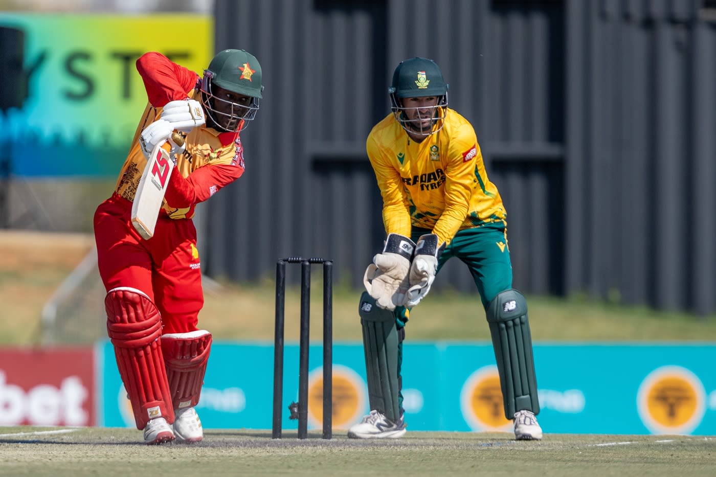 Tadiwanashe Marumani hit 30 off 13 balls for Zimbabwe