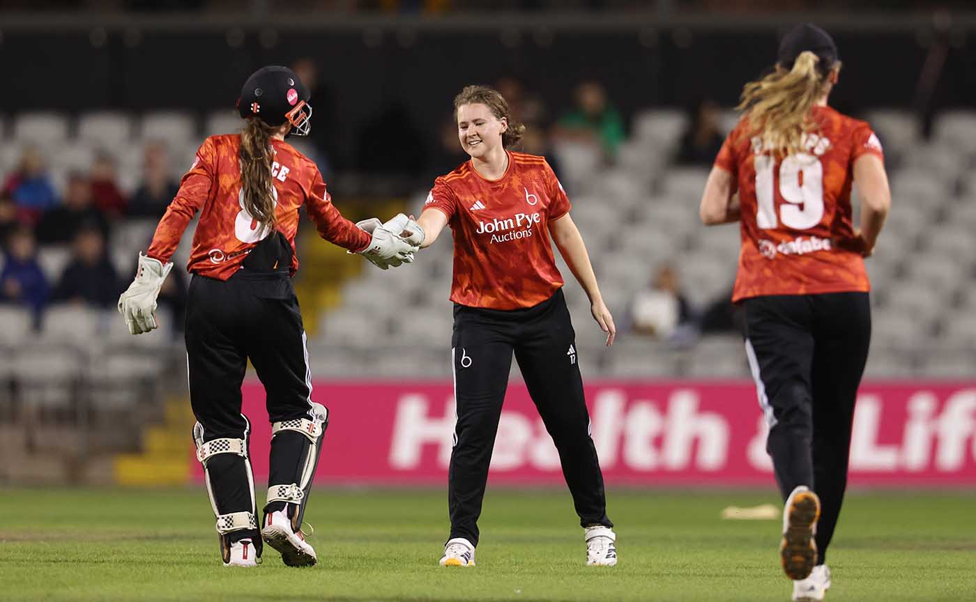 Kathryn Bryce took four wickets