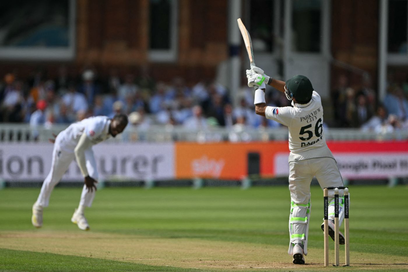 Babar Azam was bounced out by Jofra Archer