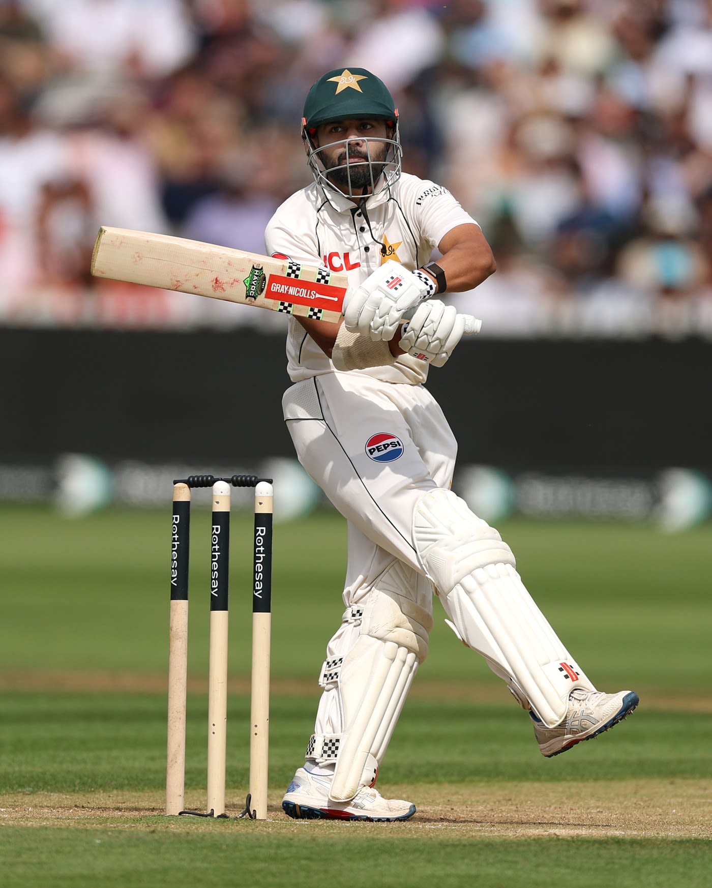 Saud Shakeel notched up a fifty off 54 balls