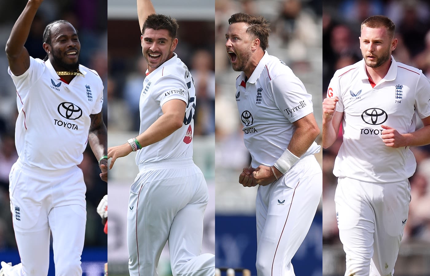 Jofra Archer, Josh Tongue, Ollie Robinson and Gus Atkinson have gelled as a four-pronged attack