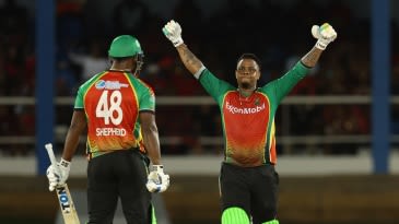 Hetmyer 111* keeps Amazon Warriors' unbeaten run going