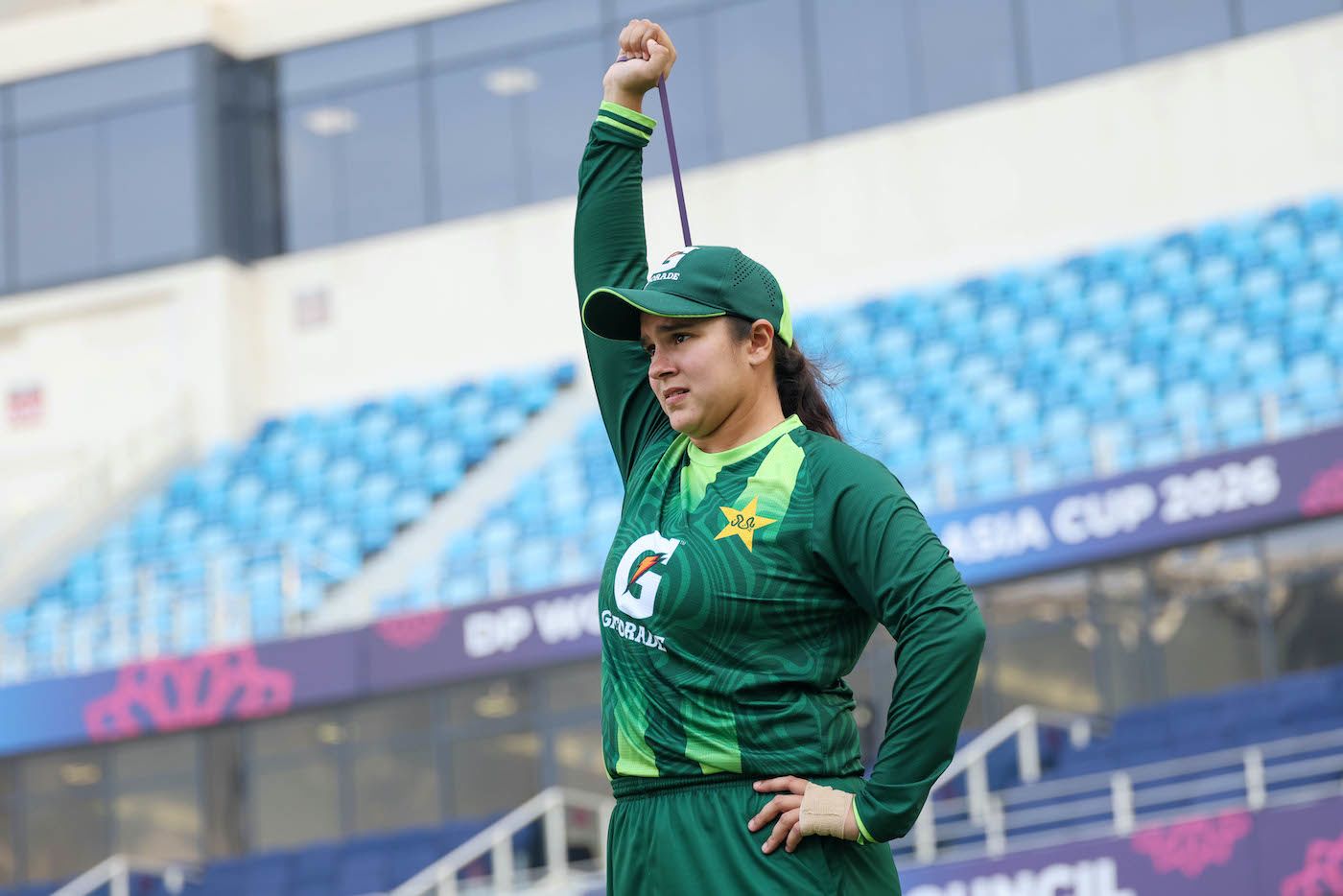Shawaal Zulfiqar retained her spot at the top of the order