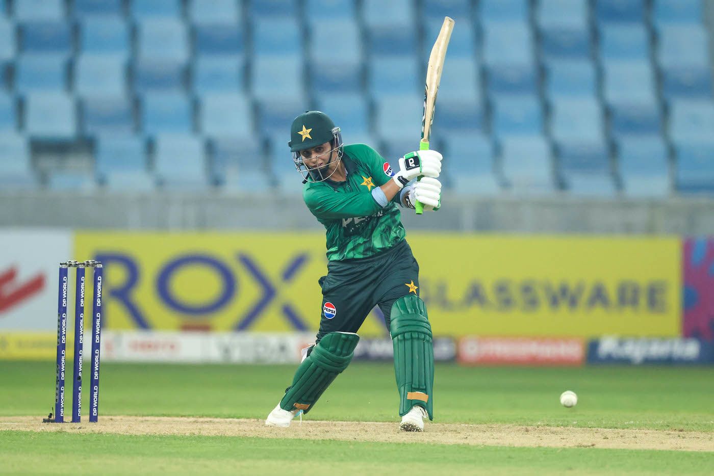 Sadaf Shamas made a run-a-ball 20
