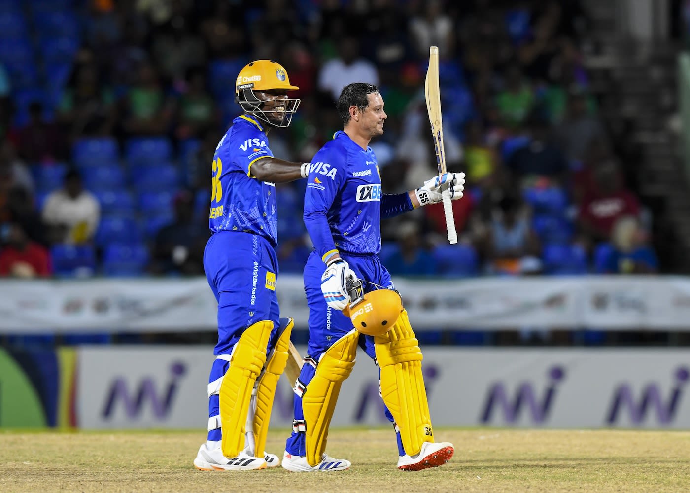 Quinton de Kock brought up his 10th T20 hundred