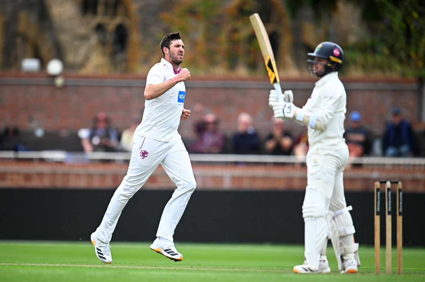 Mason Crane fell to Craig Overton after being promoted to open