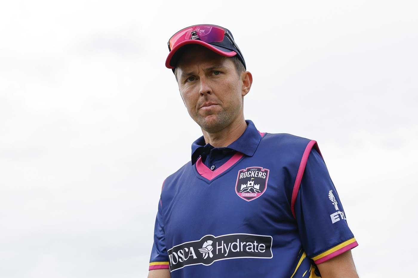 Trent Boult looks on