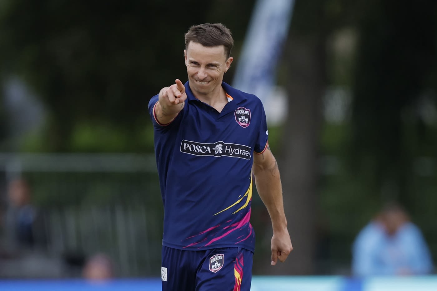 Tom Curran took a hat-trick across two overs