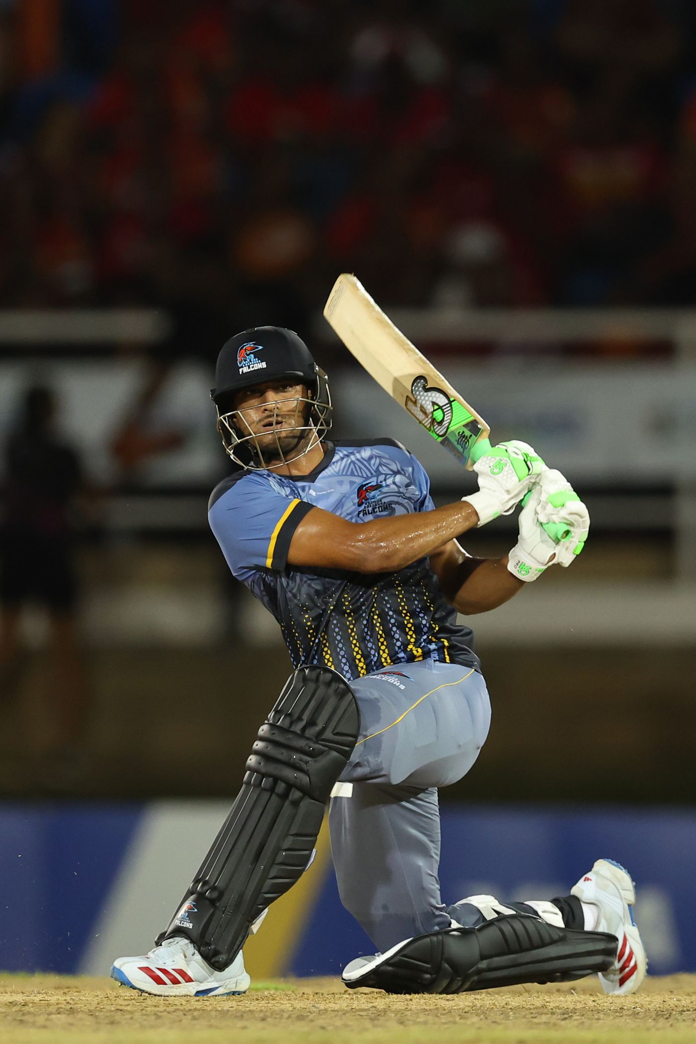 Hasan Nawaz made 76 for Falcons in the first innings