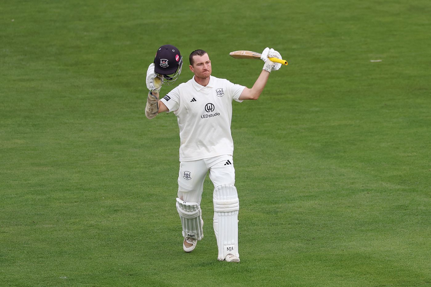 James Bracey made a determined century