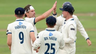 Randell dents Northants promotion hopes as Derbyshire eke out slender lead