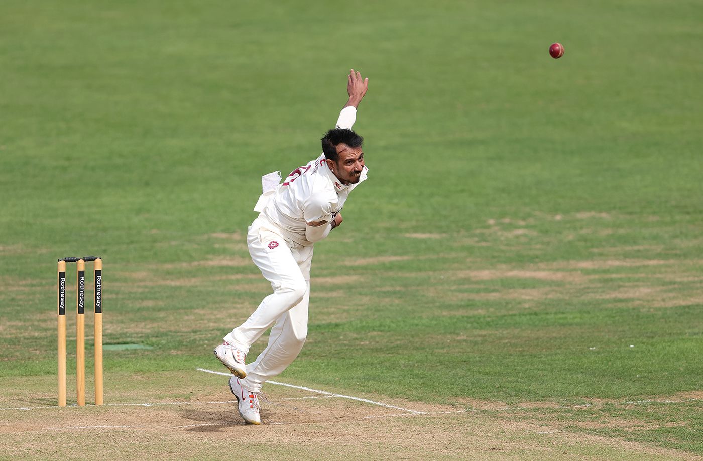 Yuzvendra Chahal in Northants action