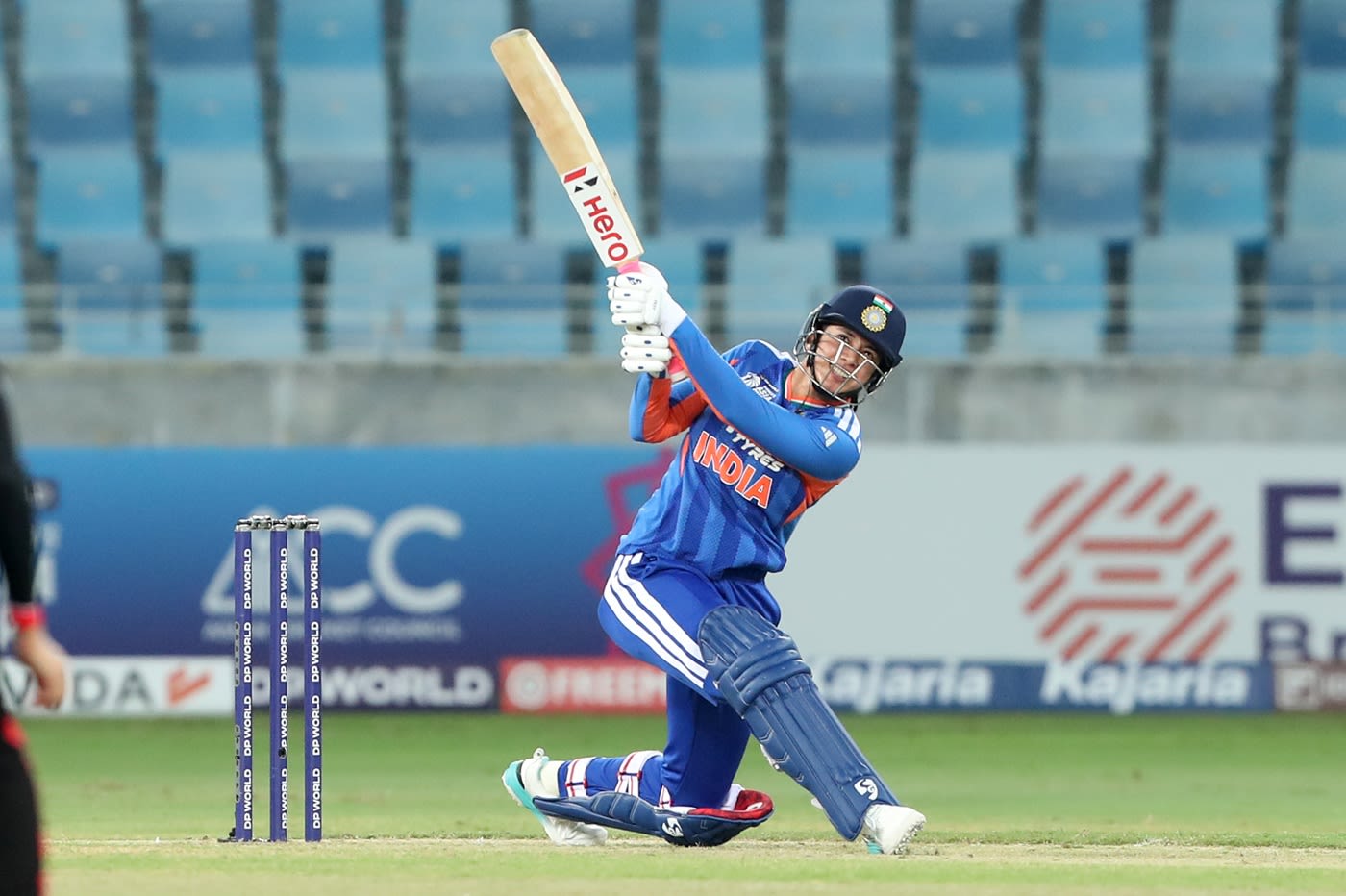 Smriti Mandhana smacked 124 runs in 64 balls