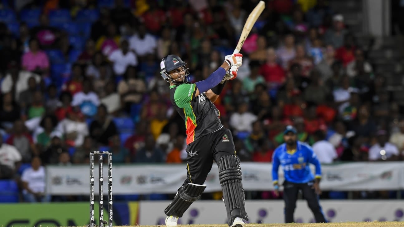 CPL stats - Shanaka hits fastest century, Patriots pull off biggest win
