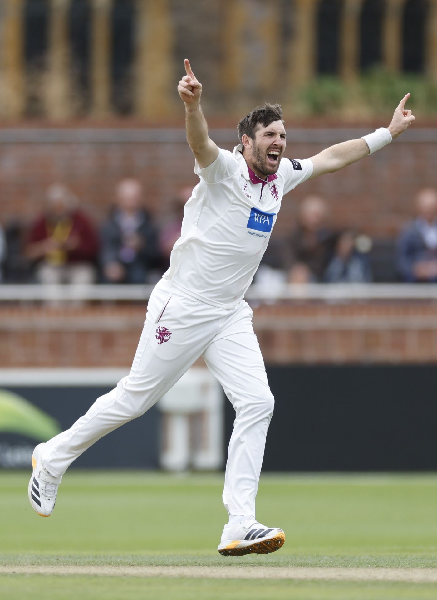 Craig Overton claimed three wickets in Somerset's win